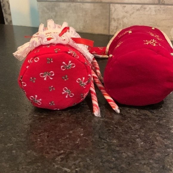 Wine bottle fabric gift bags - Picture 8 of 10